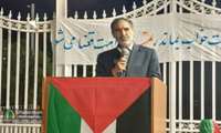اجازه نمی‌دهیم مردم مظلوم غزه تنها بمانند.