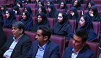 حضور استاندار کرمان در مدرسه دخترانه دانشوران به مناسبت ولادت حضرت معصومه (س)